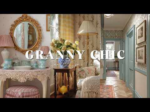Small Home Decor Ideas | Bold Granny Chic Aesthetic for a Cozy Vintage Home