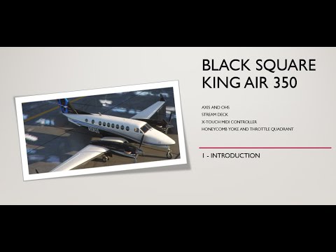 1 king air with AAO stream deck and x-touch intro