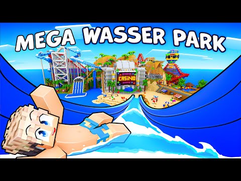 24 STUNDEN im VERLASSENEN FREIZEITPARK verbringen in MINECRAFT!