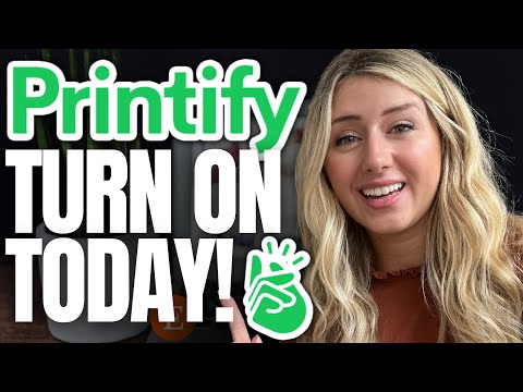 Beginner Settings Every Printify Etsy Seller Should Turn On