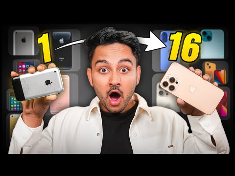 iPhone 1 to iPhone 16: The Complete Transformation Over the Years