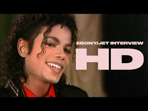 MICHAEL JACKSON | EBONY/JET FULL INTERVIEW (1987) | HD RESTORED 1080P