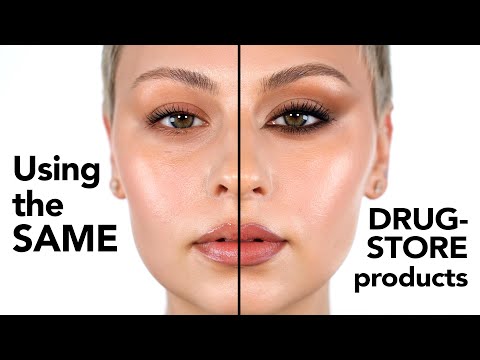 Natural vs. Sultry using ALL Drugstore products