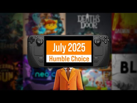July 2025 Humble Choice Review on Steam Deck | Warhammer 40k Rogue Trader, Cat Quest 3, Death's Door