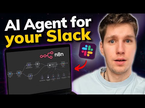 Build Slack AI Agent to manage your CRM with n8n (100% automated CRM)