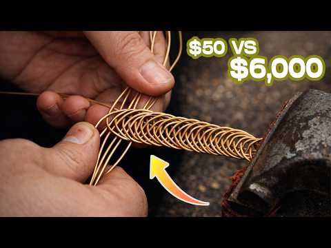 This guy makes $6,000 worth of jewelry from $50 worth of materials.