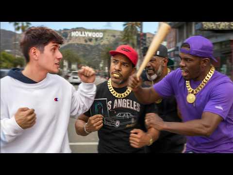 I Exposed Scammers in Hollywood! *attacked*