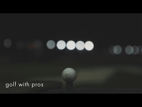 Golf with pros