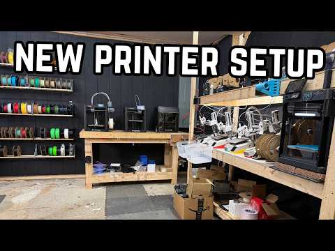 Organizing my Printers for an Easier Workflow
