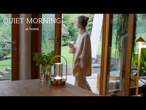 Calm & Relaxing Morning Routine | Plants, Pumpkin Bread & Tea