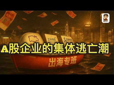中共经济维稳最高境界就是让逃亡看起来都像出征，衰退看起来像复苏！76家A股企業集體南下逃亡与再造梦
