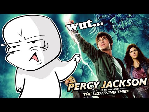 the Percy Jackson movie was hilariously dumb...