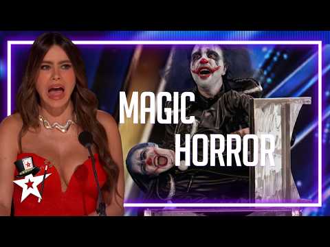 Scariest Magic Performances on Got Talent!