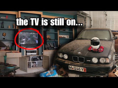 ABANDONED $1,500,000 LUXURY Mansion Owned by a Racecar Driver