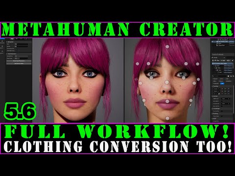 Upgrading Legacy MetaHumans & Clothing for Unreal 5.6