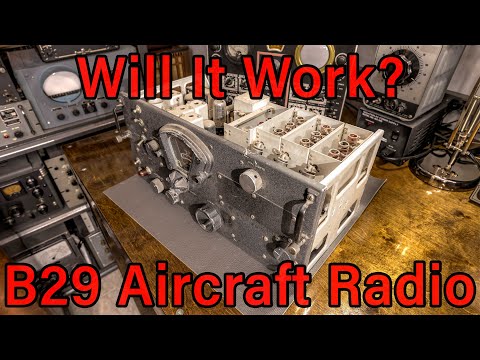 B-29 Aircraft Receiver Scrap Parts Unit, Will It Still Work?