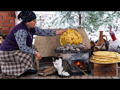 Stone Grilled Lavash Bread | Authentic Rustic Baking