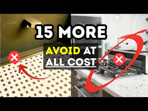 15 Horrible Home DESIGN Choices You’ll Regret