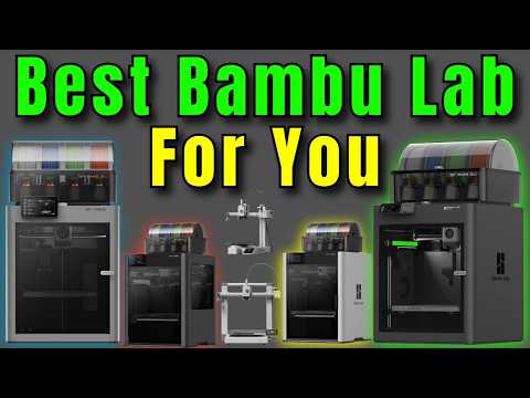 Every Bambu Lab Printer Explained (Black Friday Deals!)