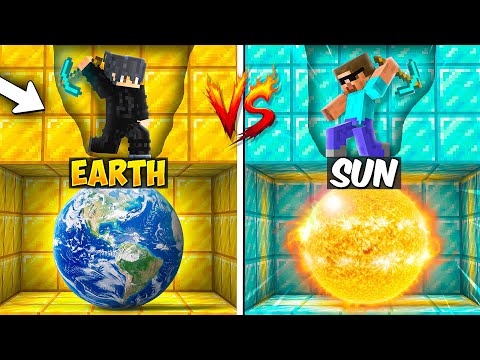 Rs1 vs Rs 1,00,000 PLANET MINING Challenge in Minecraft...