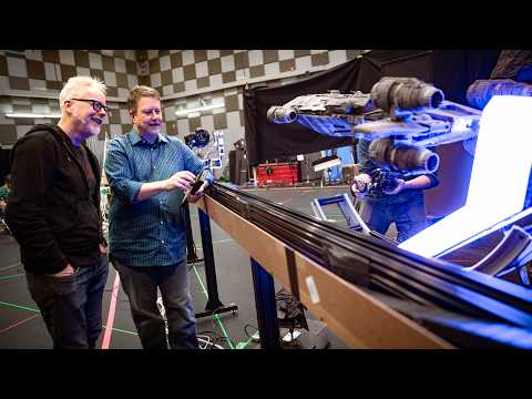 How ILM Films Star Wars Motion Control Spaceships!