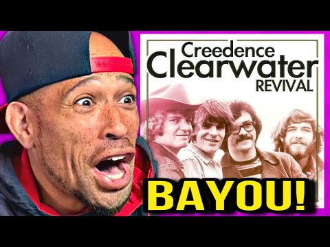 Rapper FIRST time REACTION to CREEDENCE CLEARWATER REVIVAL- Born On The Bayou! His vocals are...