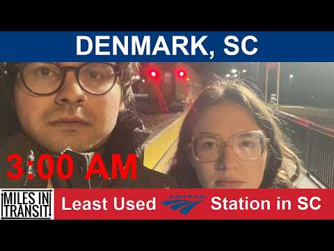 Denmark - Least Used Amtrak Station in South Carolina