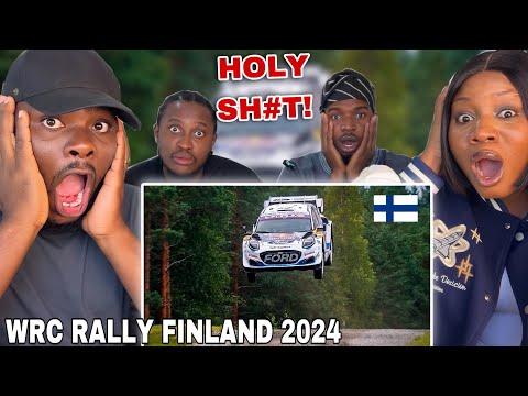 Reaction To Best of WRC Rally Finland 2024 | Crashes, Action and Raw Sound