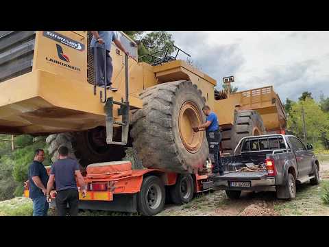 Top 5 Mega Machine Transports in Action: Excavators, Loaders & Bulldozers - Mega Machines Movies