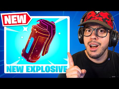 The *CRAZIEST* Explosive Ever Added to Fortnite...
