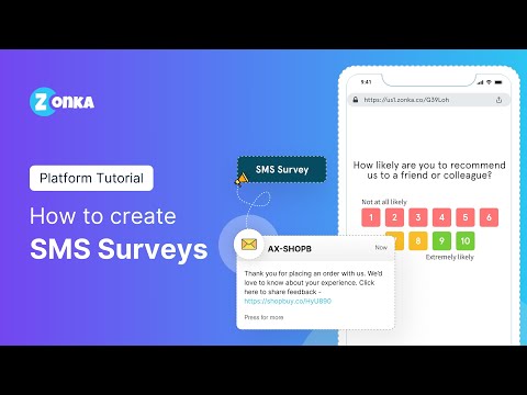 How to Create SMS Surveys?