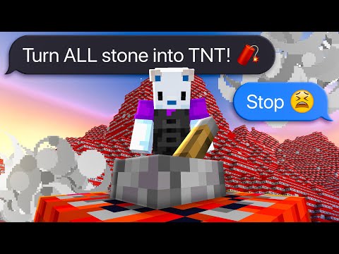 Breaking Minecraft with your Dumb Ideas