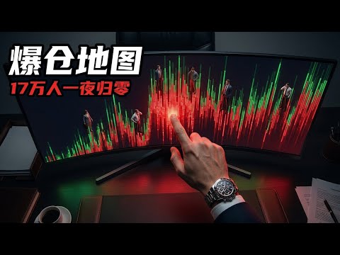 比特币暴跌真相：17万人一夜爆仓，庄家手里那张"屠杀地图"长什么样？