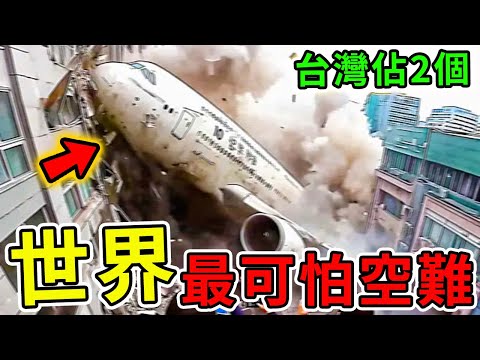 全世界最可怕的10次空難！台灣竟然佔2個，第一名甚至還沒起飛就造成583人罹難，只因點錯一個按鈕。|#世界奇譚 #飛機事故 #空難 #世界之最 ...