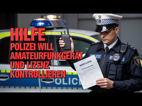 HELP! Police want to check amateur radio equipment and license #police #radio #antenna #hamradio