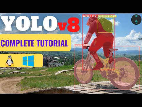 YOLOv8 COMPLETE Tutorial | Object Detection |  Segmentation | Classification