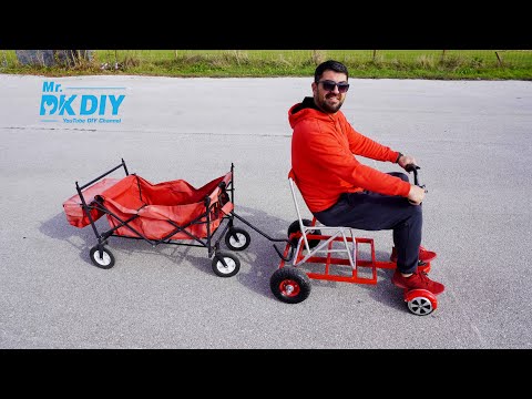 Building Shopping Electric Go Kart from Old Hoverboard