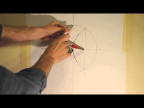 Sacred Geometry: How to draw a five pointed star