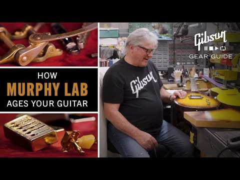 Gibson Custom Murphy Lab tour—every hand-aged detail explained