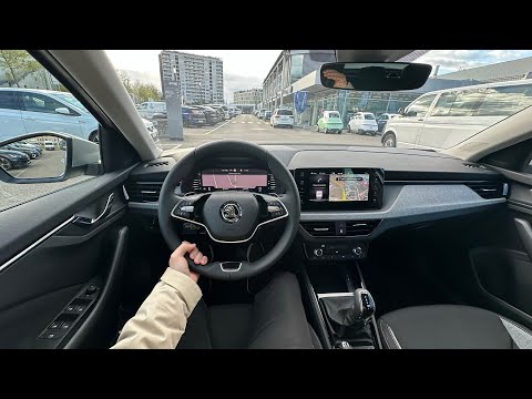 New Skoda Scala Facelift 2024 Test Drive POV