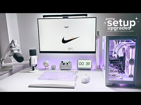 Gaming setup upgrades 2024 | new keyboard, new mic, marvel rivals gameplay