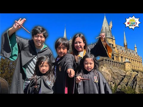 Ryan's family visits The Wizarding World of Harry Potter in USJ