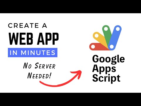 Create a Web App with Google Apps Script in Minutes