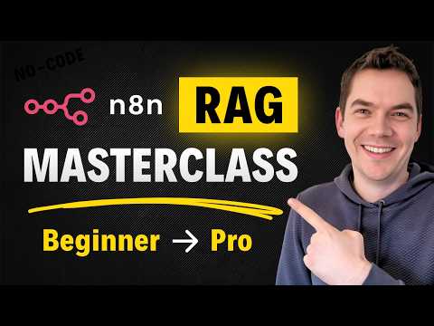 n8n RAG Masterclass - Build AI Agents + Systems that Actually Work