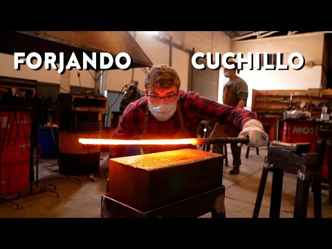 🔥FORJANDO Un CUCHILLO Desde 0 🪓(¡🥳100K ESPECIAL!)🎉🎊