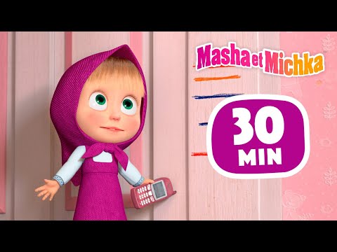 Masha et Michka 👱‍♀️🐻 Ce N'est Qu'un Au Revoir 🧳🌍 Compilation 42 ⏱ 30 min 👱‍♀️