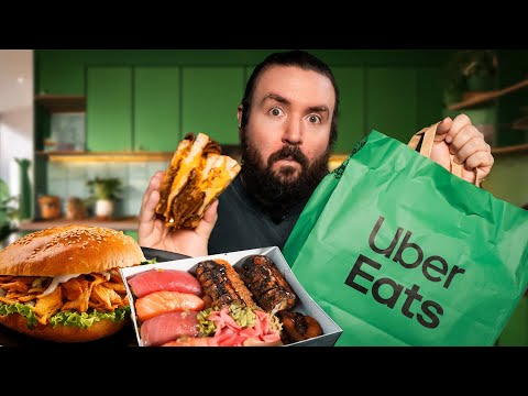 Ich BESTELLE das ERSTE MAL mit UBER EATS bei NEUEN RESTAURANTS in meiner STADT