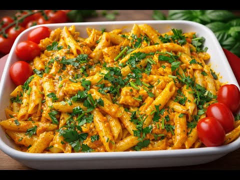 One-Pan Creamy Chicken Tomato Pasta under $10