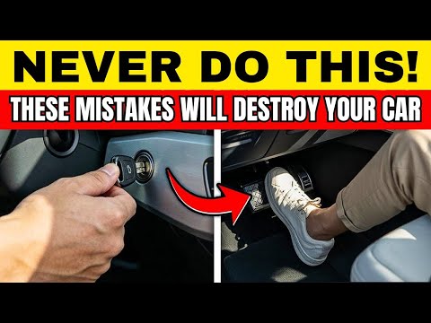 Never Do THIS Before Starting Your Car — These 15 Mistakes Can Cost You DEARLY!