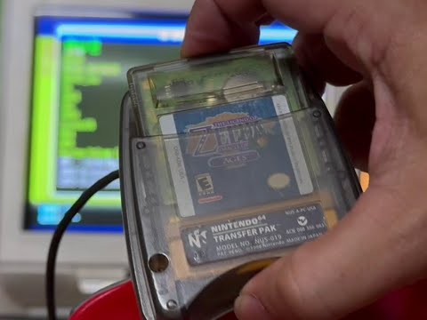 GameBoy Tower (Transfer Pak + Pokémon Stadium 2) on N64 can play Game Boy Color!